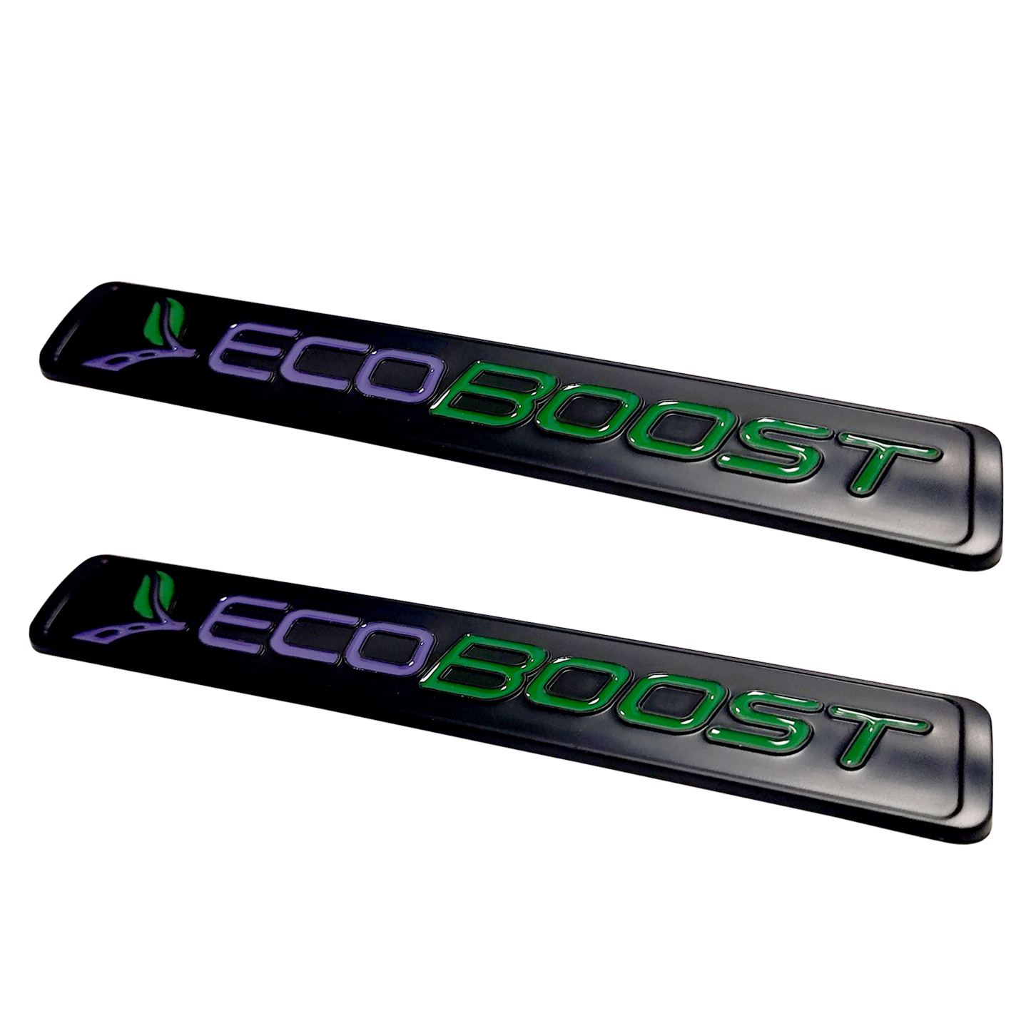 2011-2026 F-150 Mustang Explorer Ranger EcoSport Metal EcoBoost Fender Badge Black Green Ford Decal Nameplate