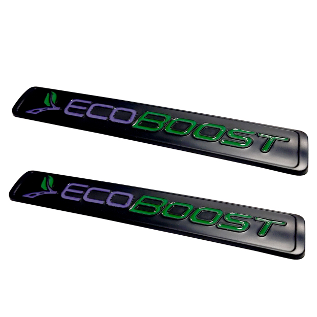 2011-2026 F-150 Mustang Explorer Ranger EcoSport Metal EcoBoost Fender Badge Black Green Ford Decal Nameplate