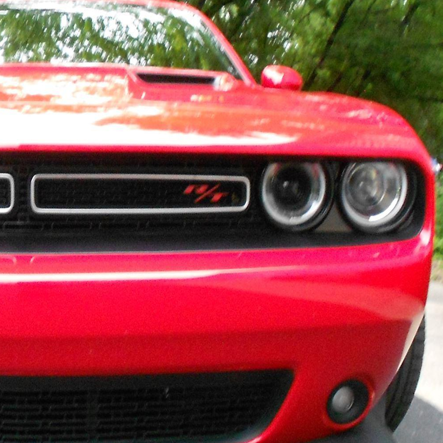 2PCS Charger Challenger Durango RT R/T Side Fender Nameplate Badge 3D Sticker Decal Black Red Dodge