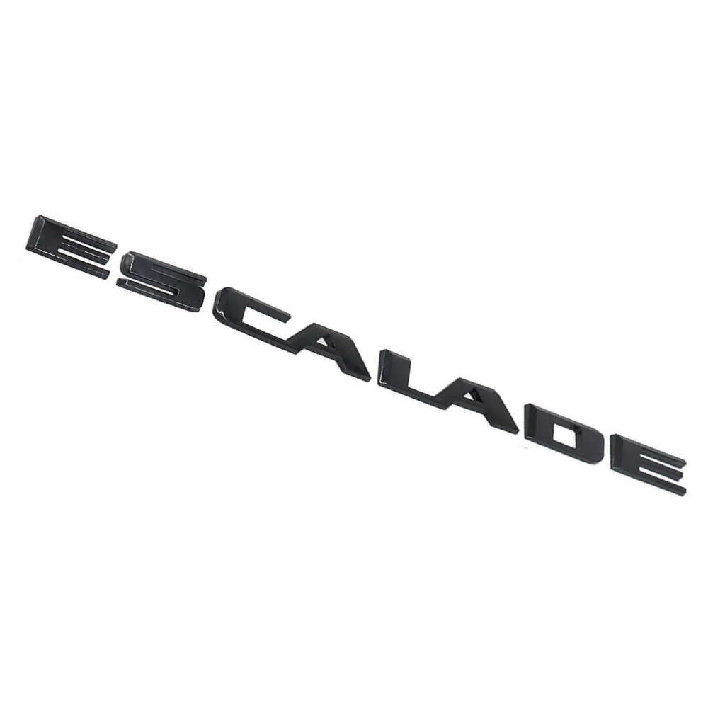 1PC 2015-2022 Escalade Plastic Rear Liftgate Letter Gloss Black Cadillac 86543262 23440294