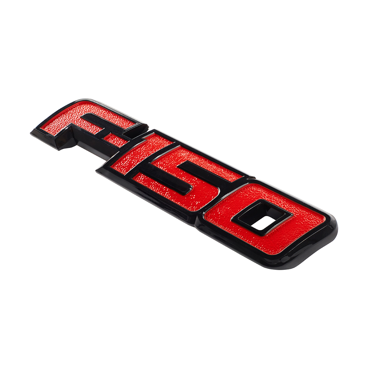 Ford F-150 2009-2014 XLT RAPTOR Rear Tailgate Emblem Trunk Lid Inserts Letter Badge Self-Adhesive Red