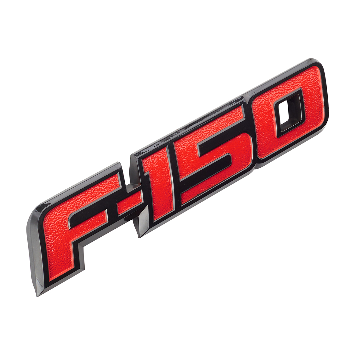 Ford F-150 2009-2014 XLT RAPTOR Rear Tailgate Emblem Trunk Lid Inserts Letter Badge Self-Adhesive Red