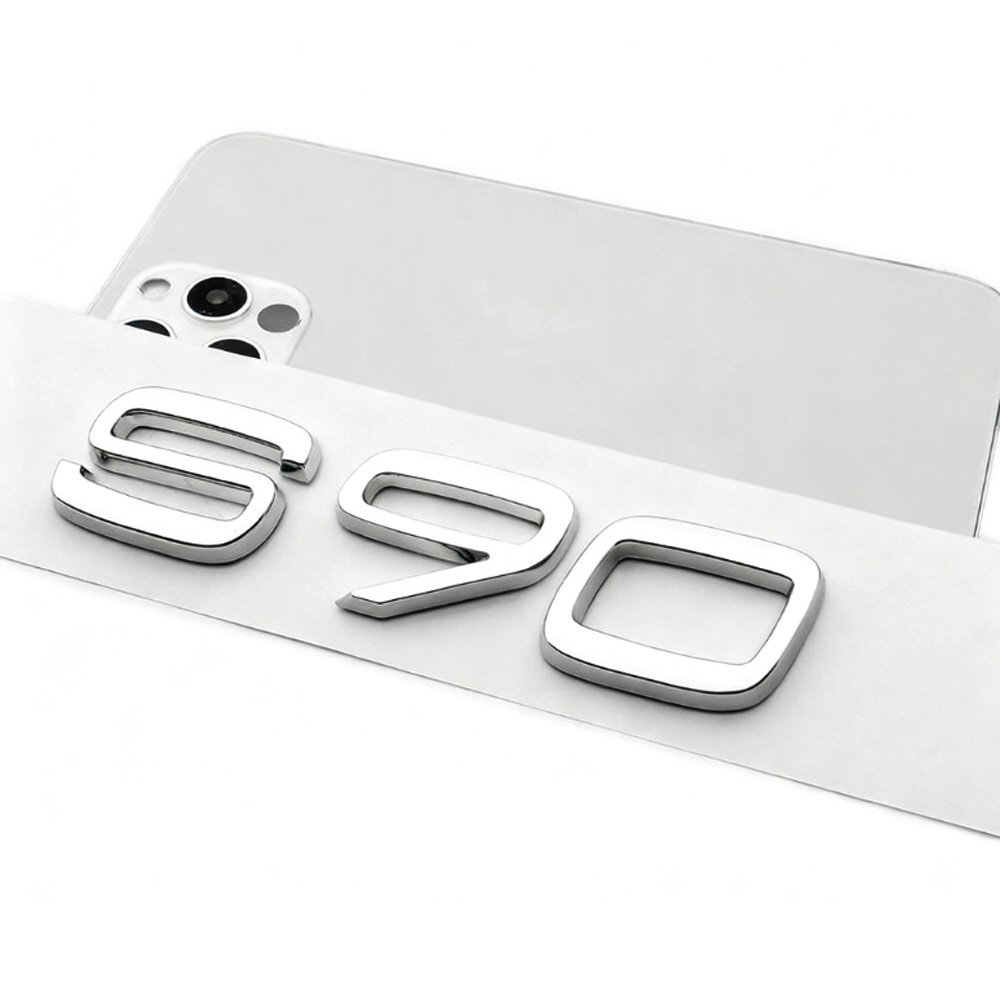 2004-2009 S60 Chrome AWD Tailgate Letter Gloss Silver Volvo 9157130
