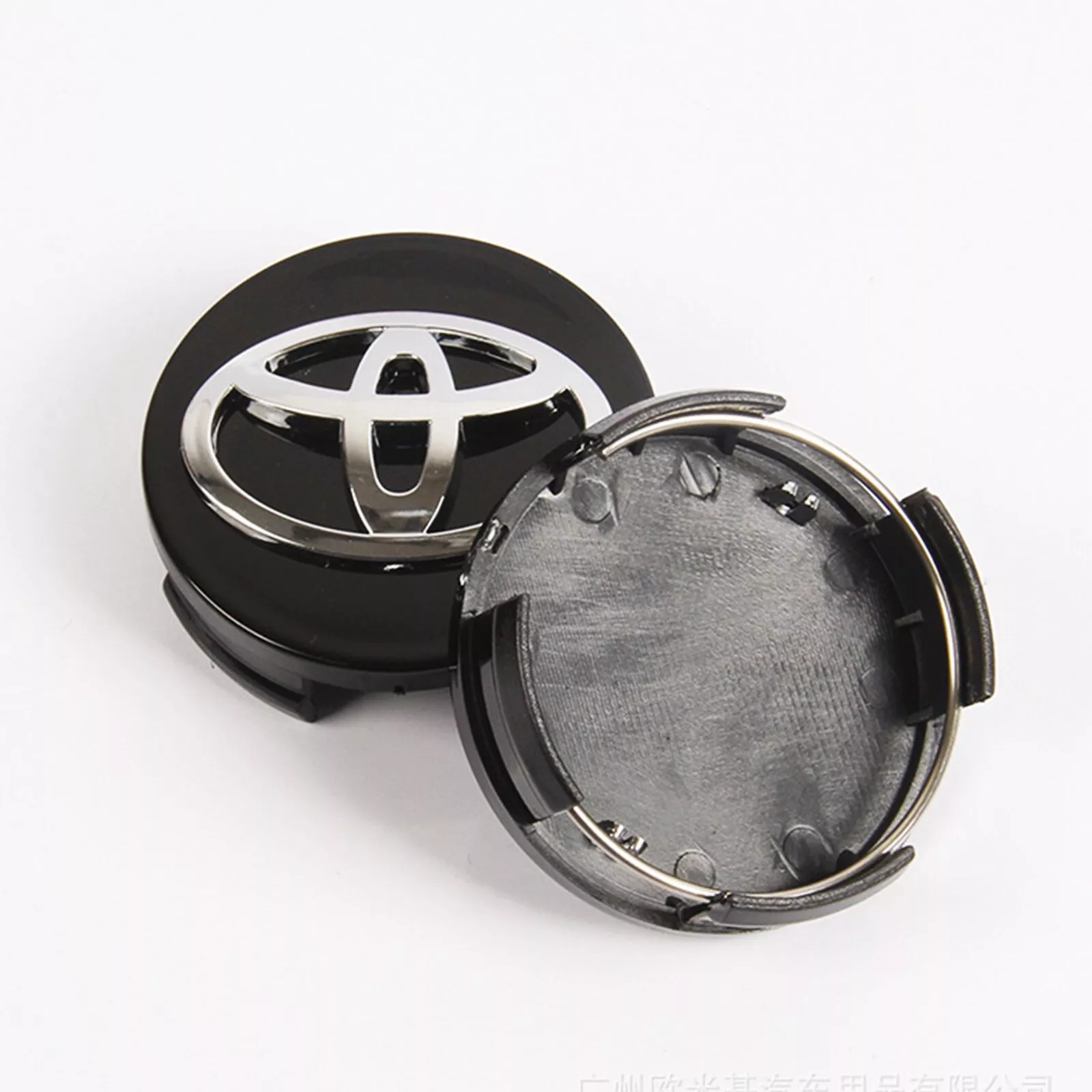 [Copy]SET 4 TOYOTA WHEEL CENTER CAPS 57 MM SILVER/CHROME COROLLA PRIUS YARIS