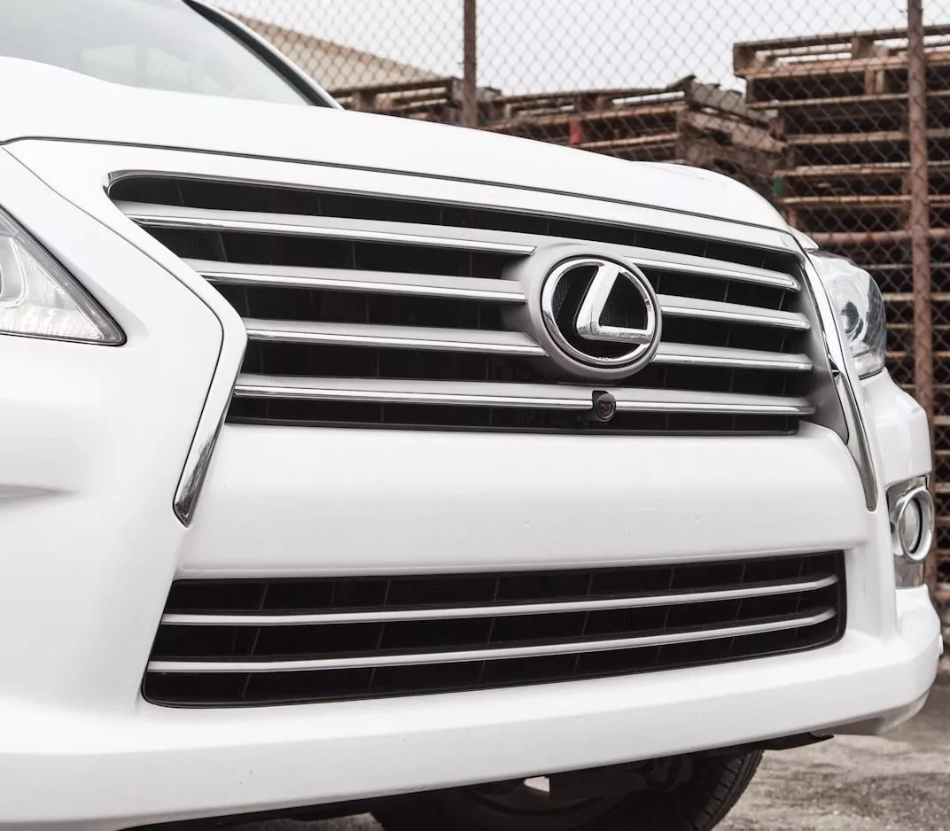 1PC 2013-2022 GX460 2012-2021 LX570 ABS 3D Raised Front Grille Emblem Black Silver Lexus 53141-60090