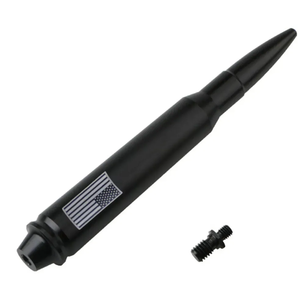 5.7inch 50 Cal Black Short Bullet Antenna for JEEP WRANGLER 2007-2023