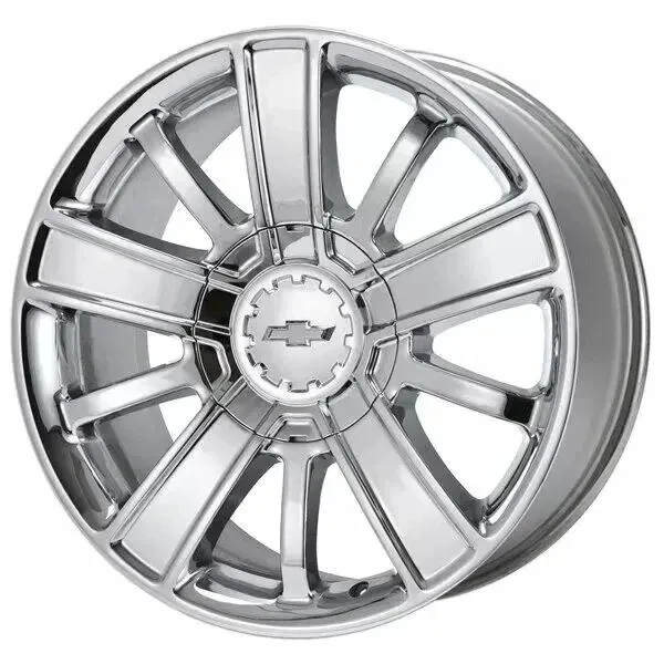 1PC 2014-2018 Silverado High Country Plastic 20in Wheel Center Hub Cap Chrome Chevrolet 22871243