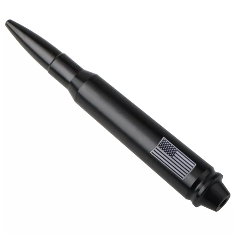 5.7inch 50 Cal Black Short Bullet Antenna for JEEP WRANGLER 2007-2023
