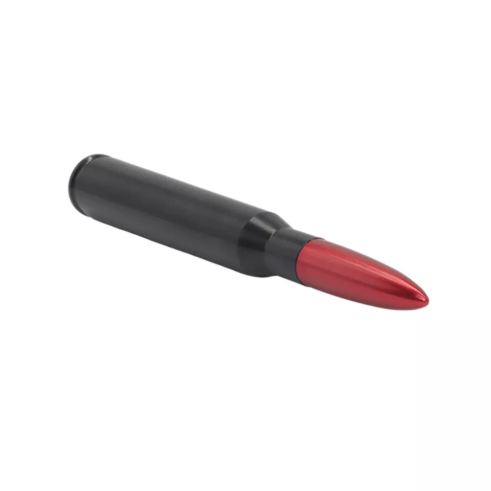 5.5" Red BULLET ANTENNA 50 CAL FOR DODGE RAM 1500 2500 3500 FORD F150 F250 US