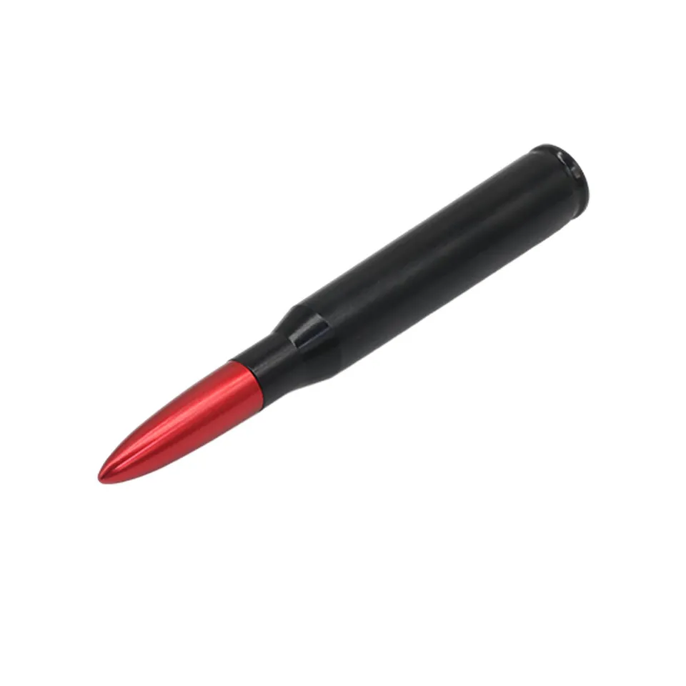 5.5" Red BULLET ANTENNA 50 CAL FOR DODGE RAM 1500 2500 3500 FORD F150 F250 US