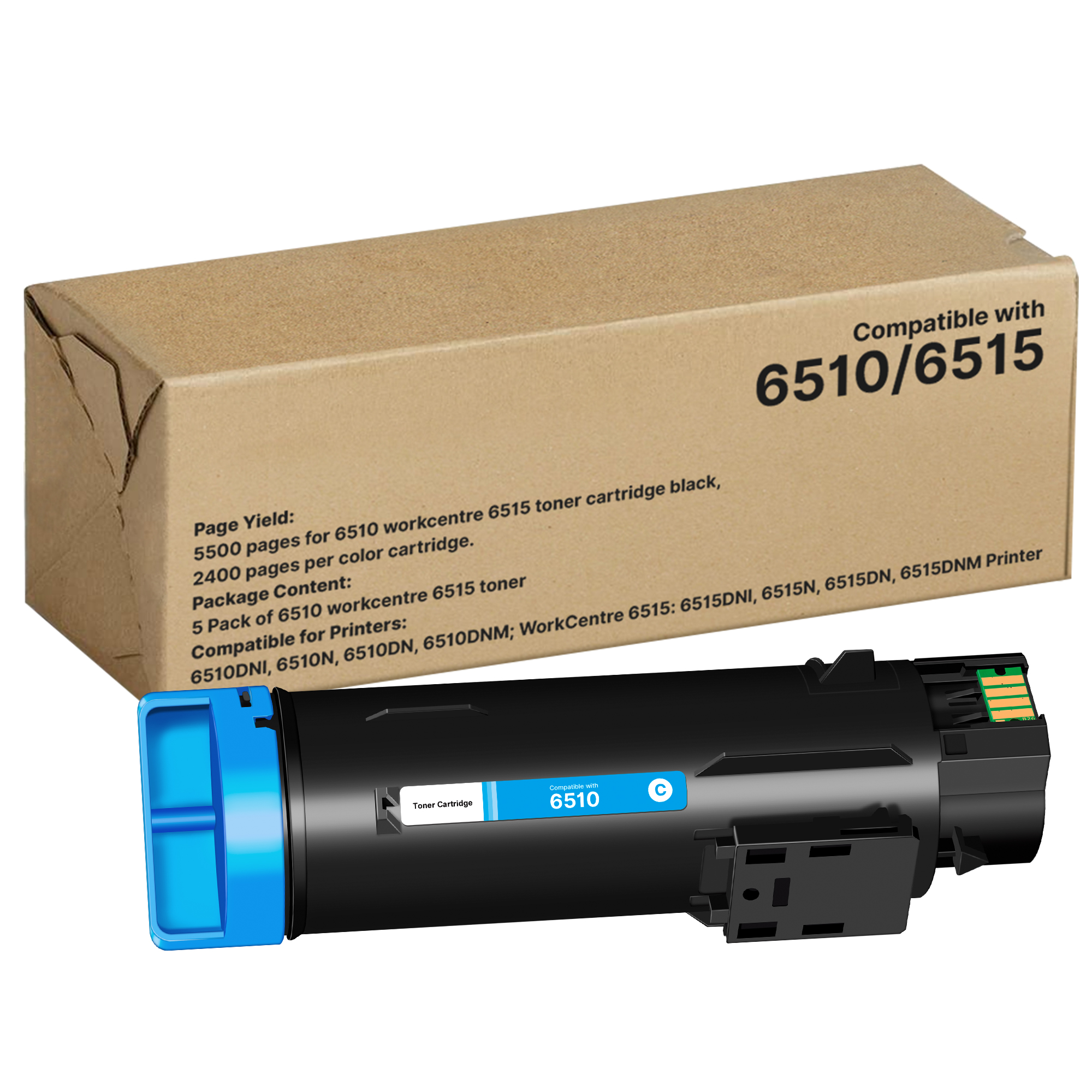 Workcentre 6515 Toner Phaser 6510 Toner Replacement for Xerox Workcentre 6515 Toner Phaser 6510 Toner Cartridge