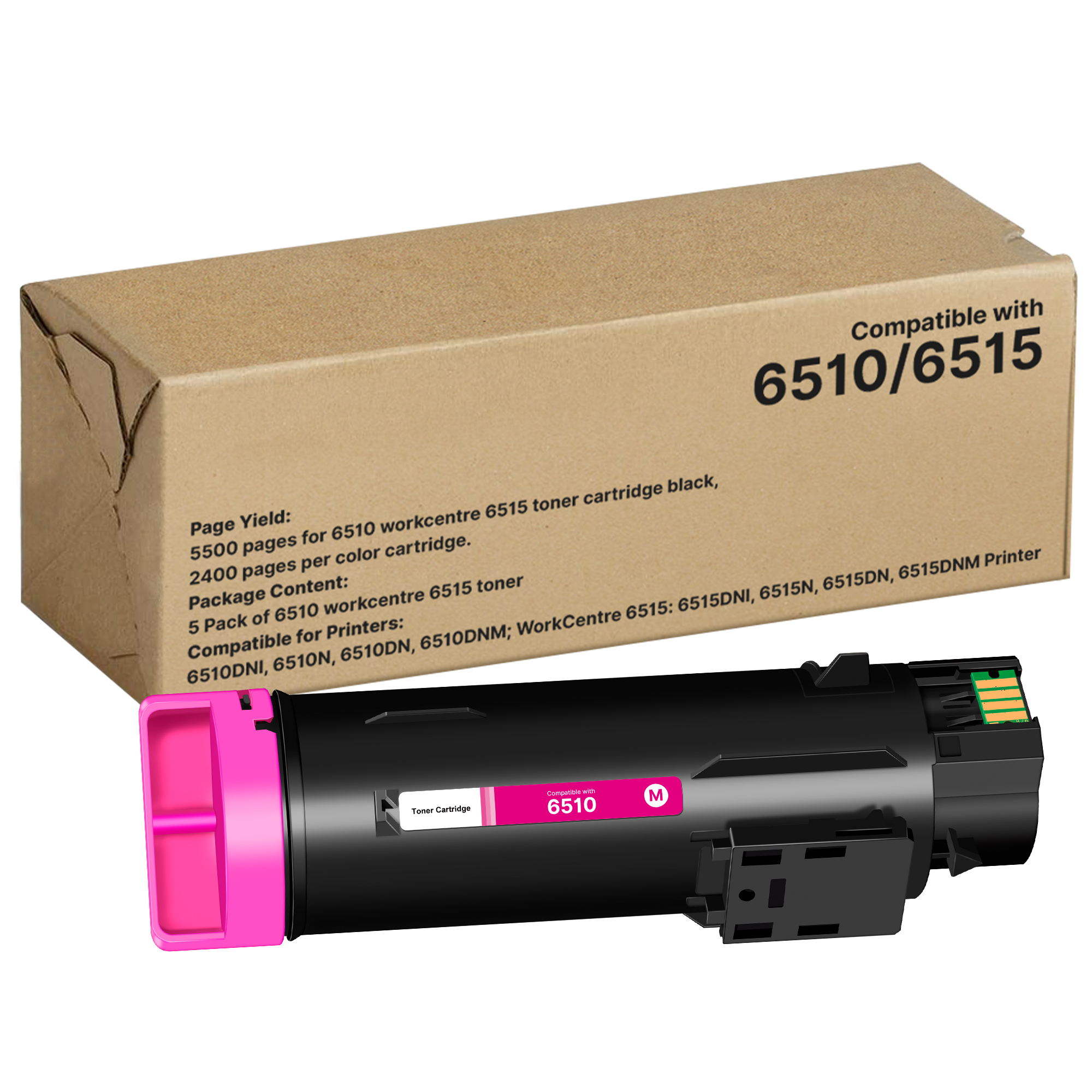 Workcentre 6515 Toner Phaser 6510 Toner Replacement for Xerox Workcentre 6515 Toner Phaser 6510 Toner Cartridge