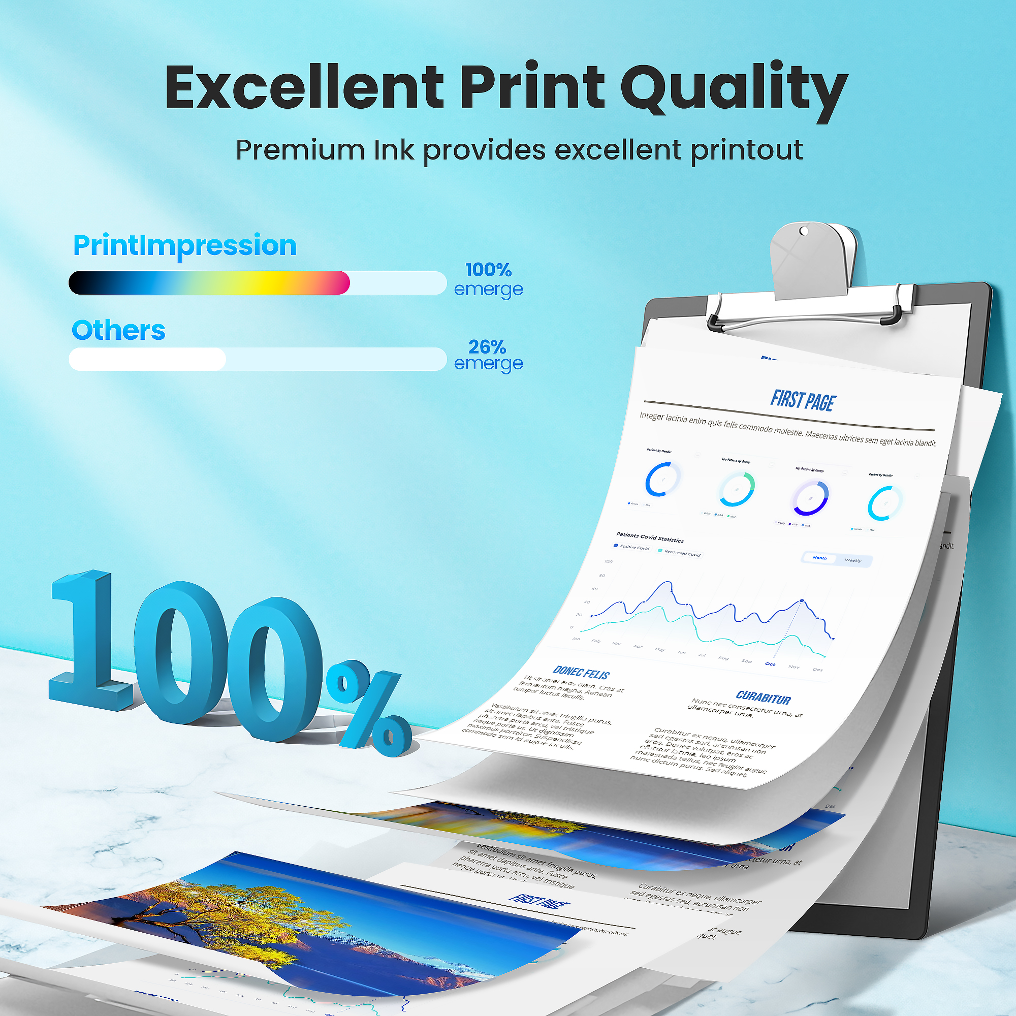  PrintImpression 260XL Black Ink Cartridge Replacement for Canon PG-260 Black Ink Cartridge 260 Ink PG 260 XL Black Ink Cartridge Work for Canon TS6420a TS6420 TS5320 TR7020a TR7020 TR7022 TR7022a Printer (2 Black)