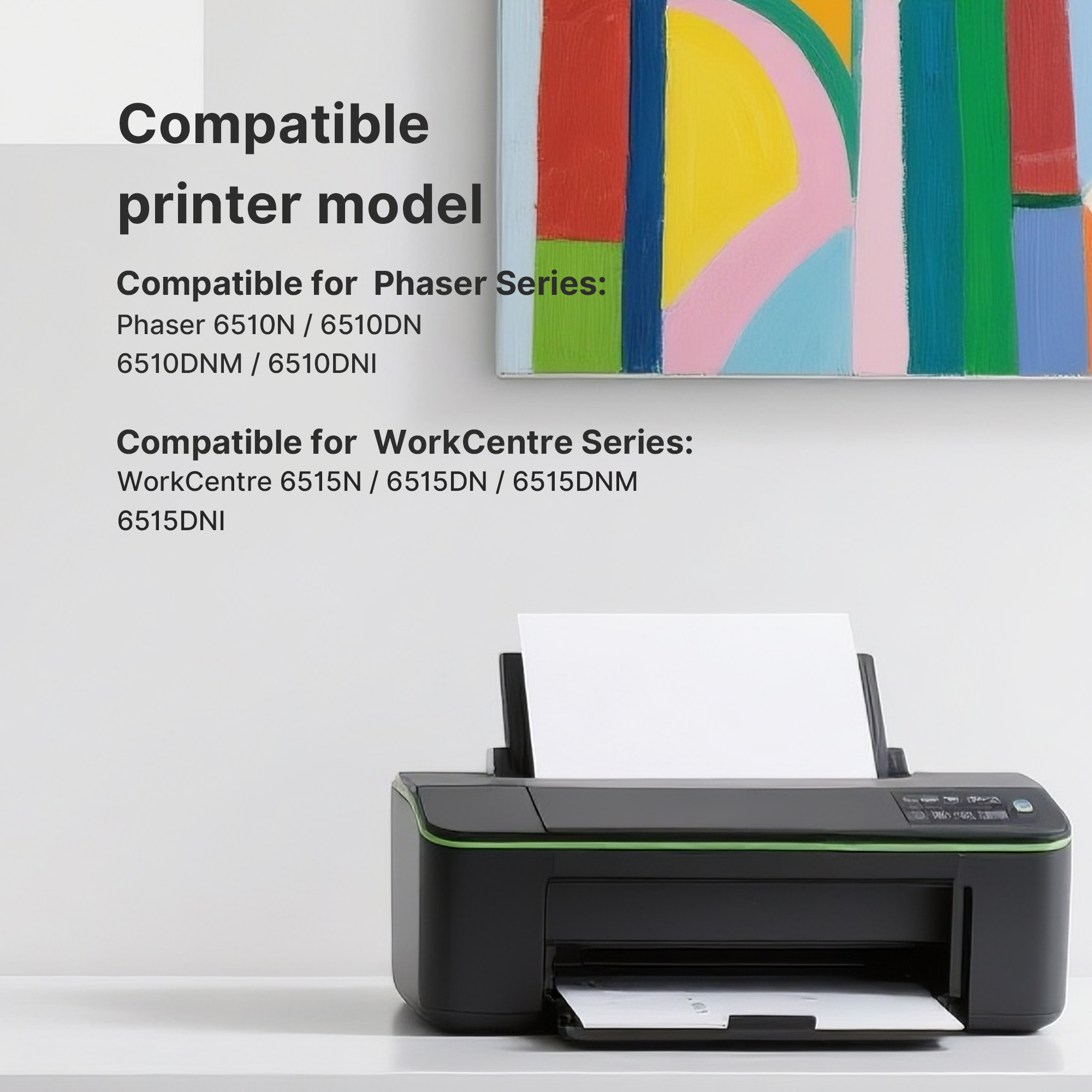 Workcentre 6515 Toner Phaser 6510 Toner Replacement for Xerox Workcentre 6515 Toner Phaser 6510 Toner Cartridge