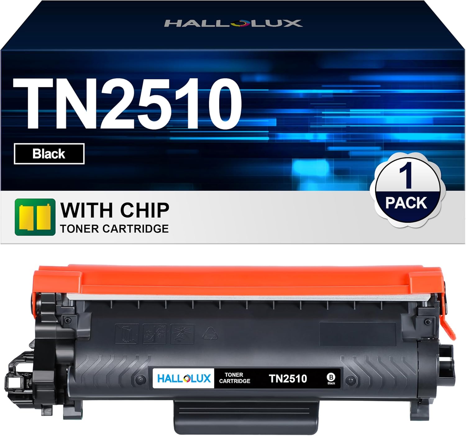 TN2510 Toner TN2510XL Kompatibel für Brother TN-2510 Toner TN-2510 XL für Brother MFC-L2835DW Toner MFC-L2827DW MFC-L2800DW DCP-L2660DW DCP-L2620DW DCP-L2627DW MFC-L2860DWE (Schwarz, 1er-Pack)