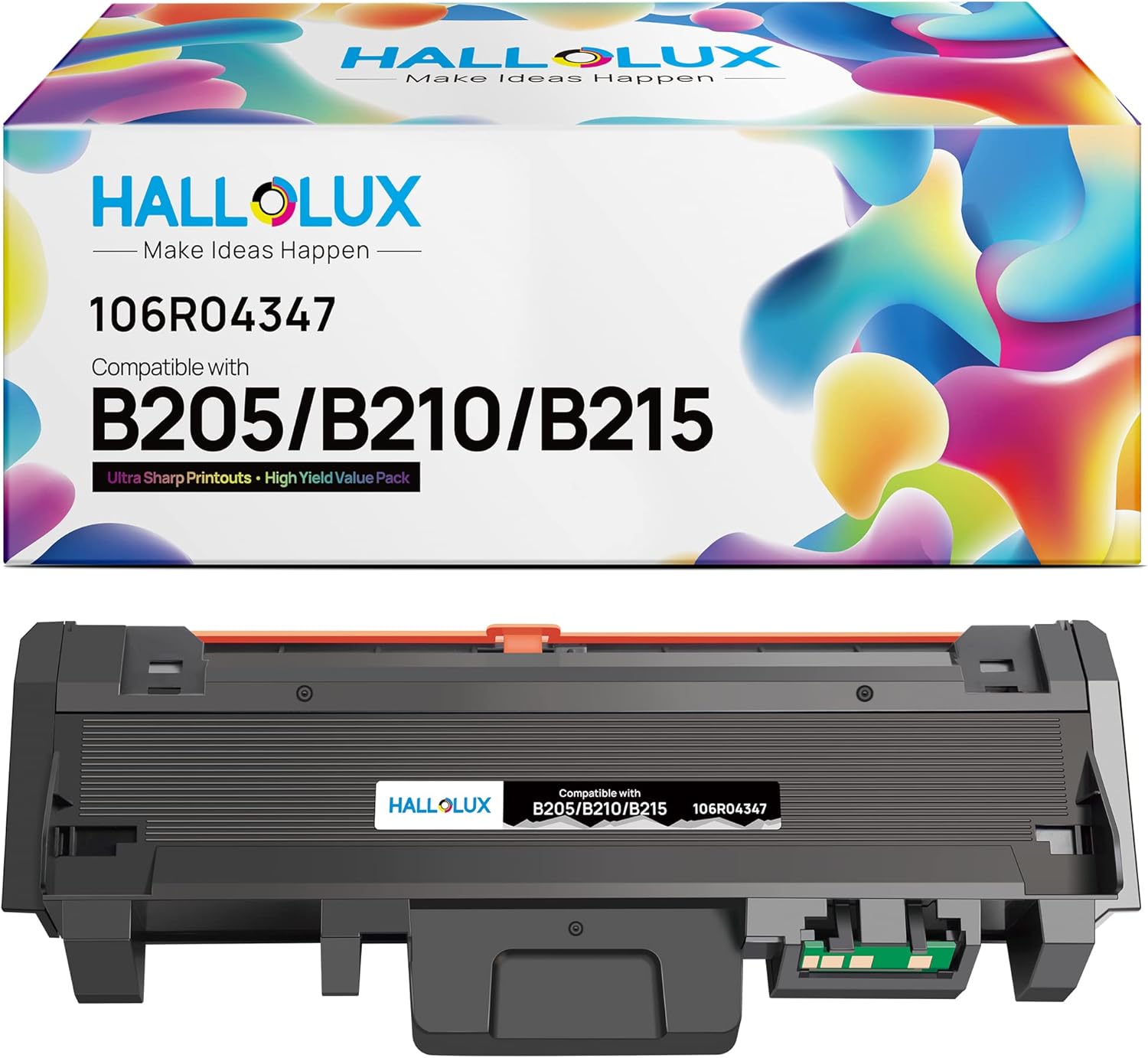 HALLOLUX B210 Compatibili per Xerox B205 B210 B215 Cartucce di Toner per B215DNI B205NI B210DNI B205MFP B215MFP 106R04347