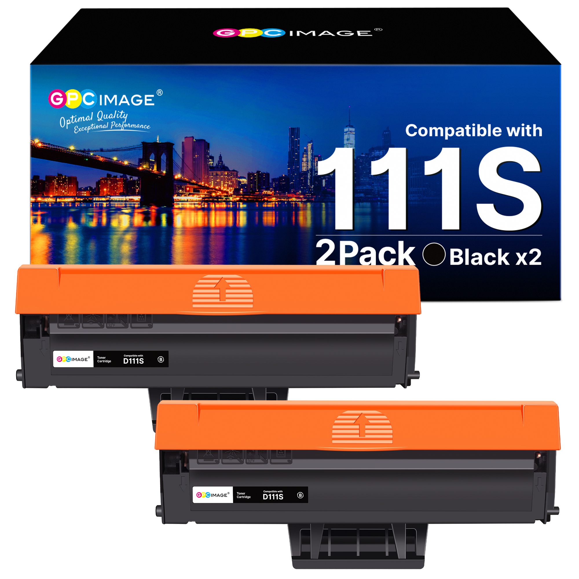 D111S Toner Cartridges Compatible for Samsung D111S Toner