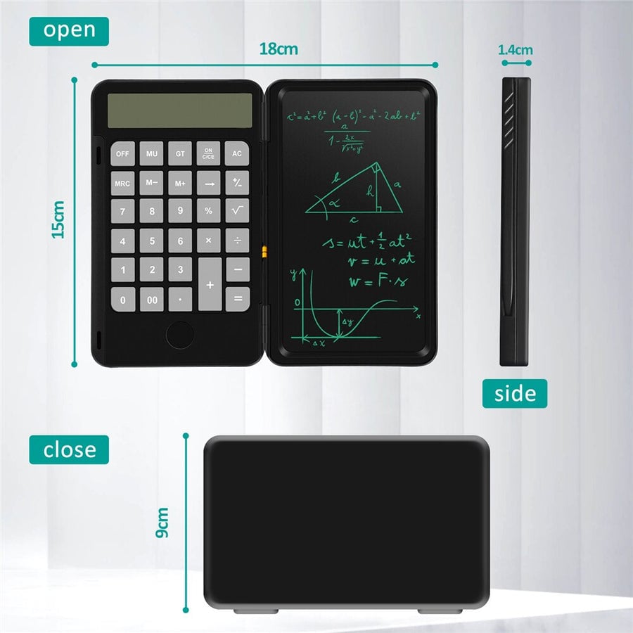 Electronic notebook calculator