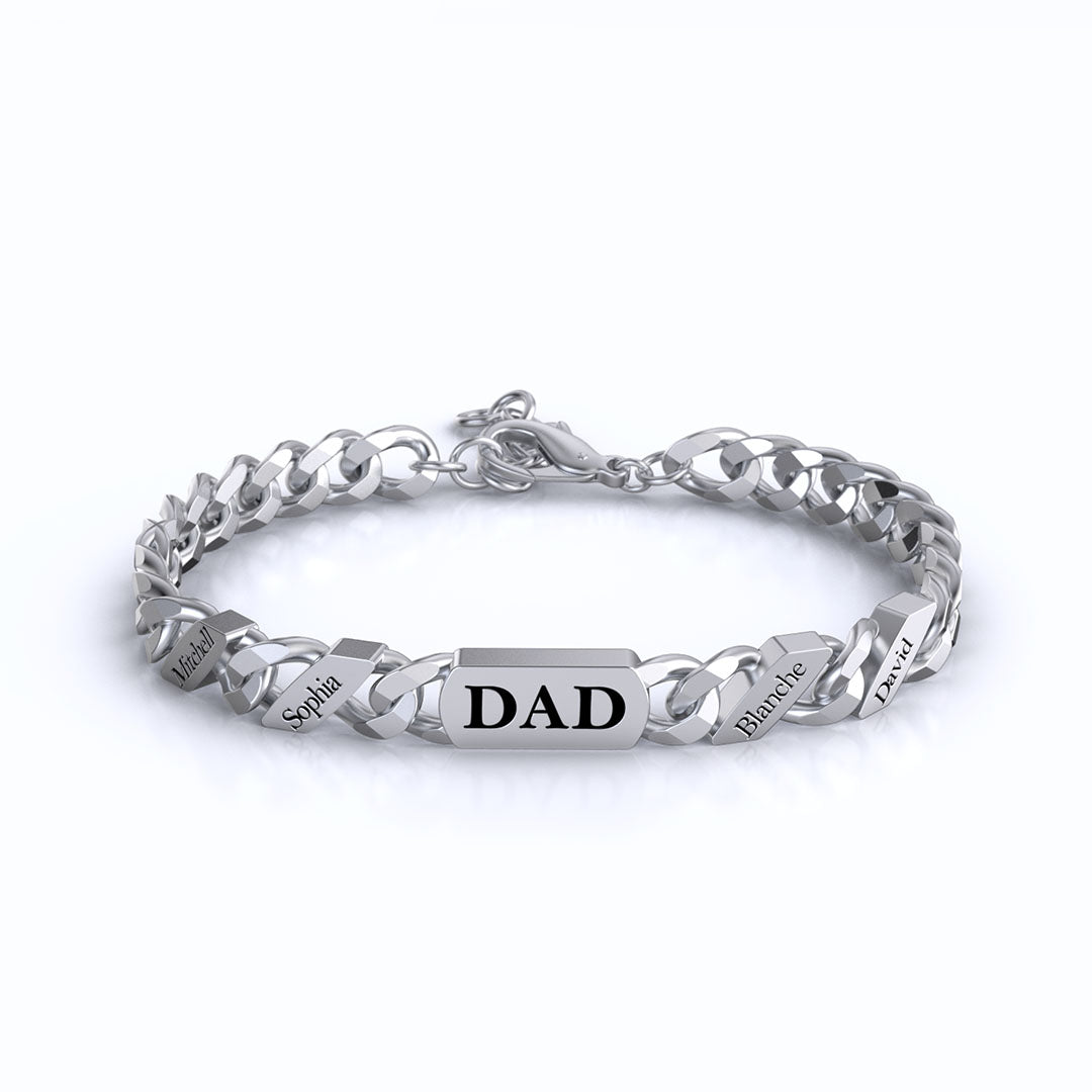 Custom Fashion Name Chain Bracelet For Christmas Gift🎁