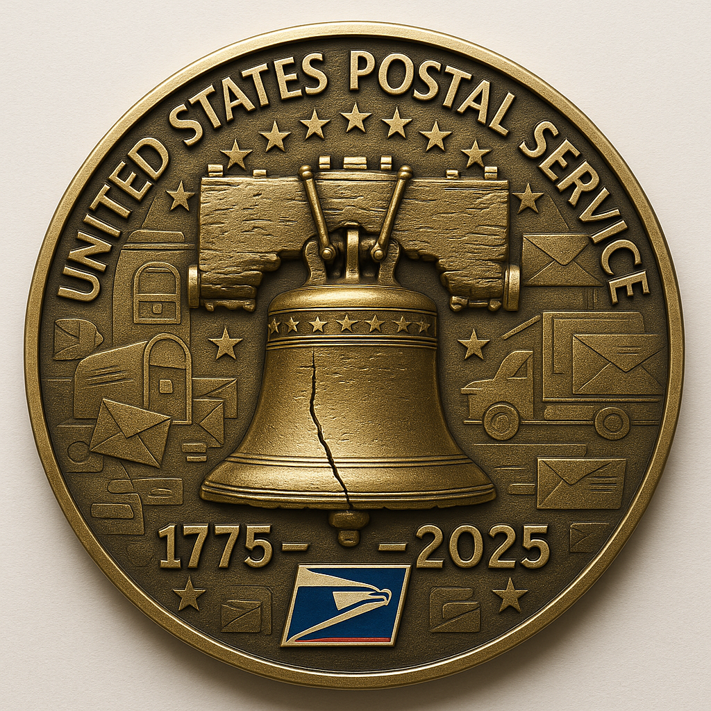 🔥Last Day Promotion 50% OFF🔥USPS 250th Anniversary Coin