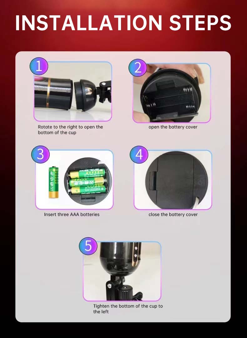 [Discreet Delivery] Fully automatic, hands-free retractable relaxation cup