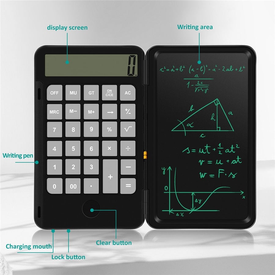 Electronic notebook calculator
