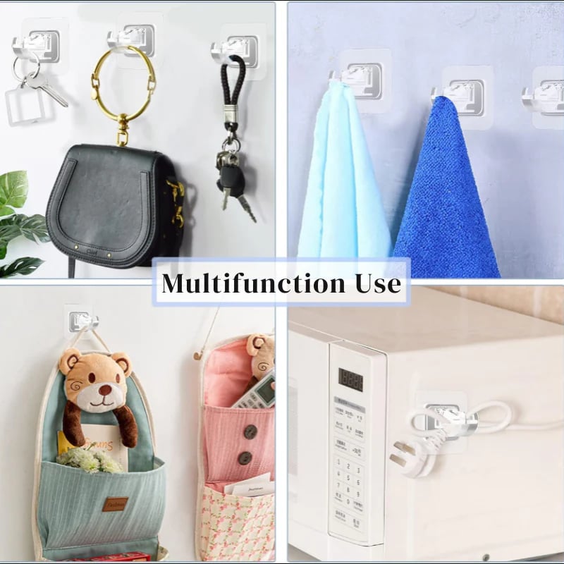 🔥Hot Sale🔥Nail-Free Adjustable Curtain Rod Holders