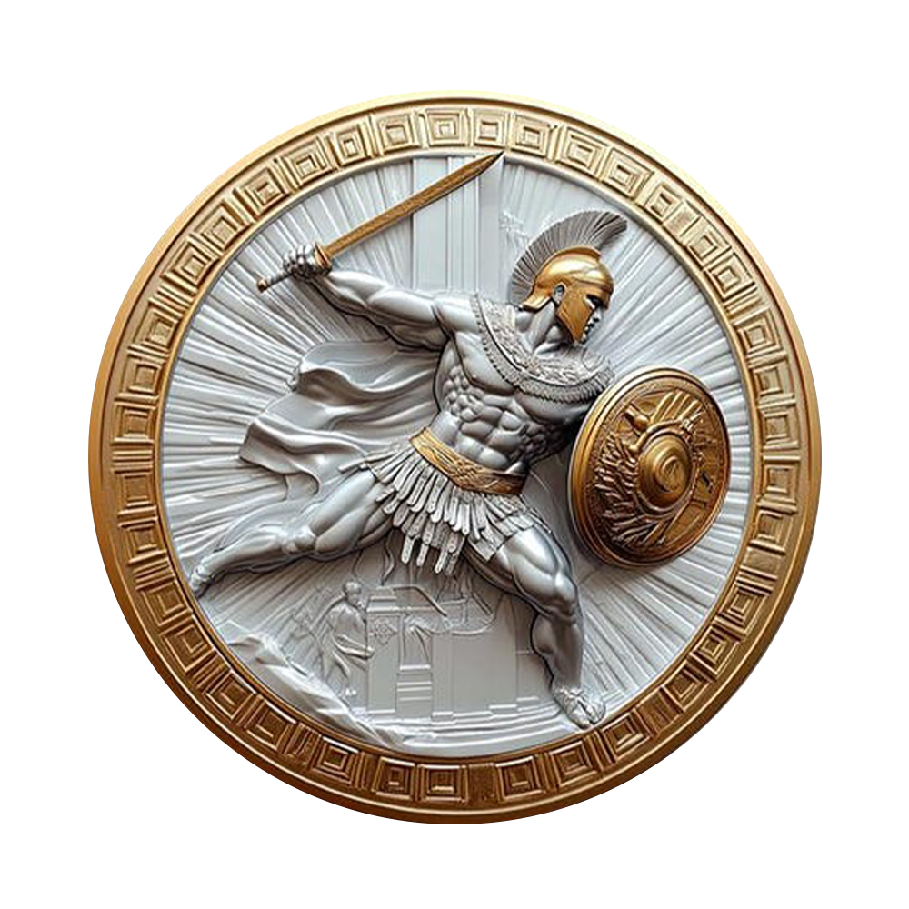 🛡️ Spartan Heritage: Coin of the Fearless