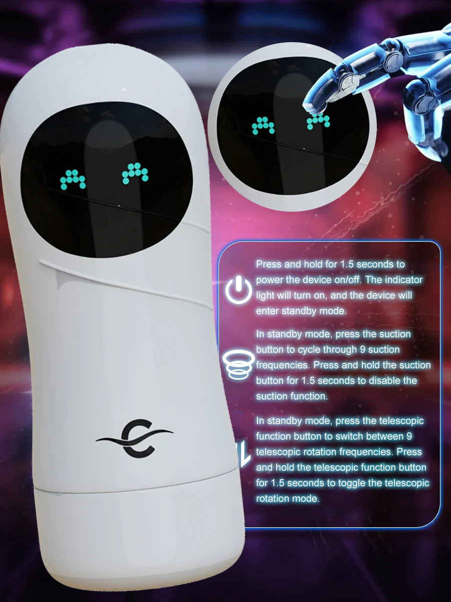 【Discreet Delivery】-Smart Suction & Stroke Device – Fully Automated for Effortless Enjoyment