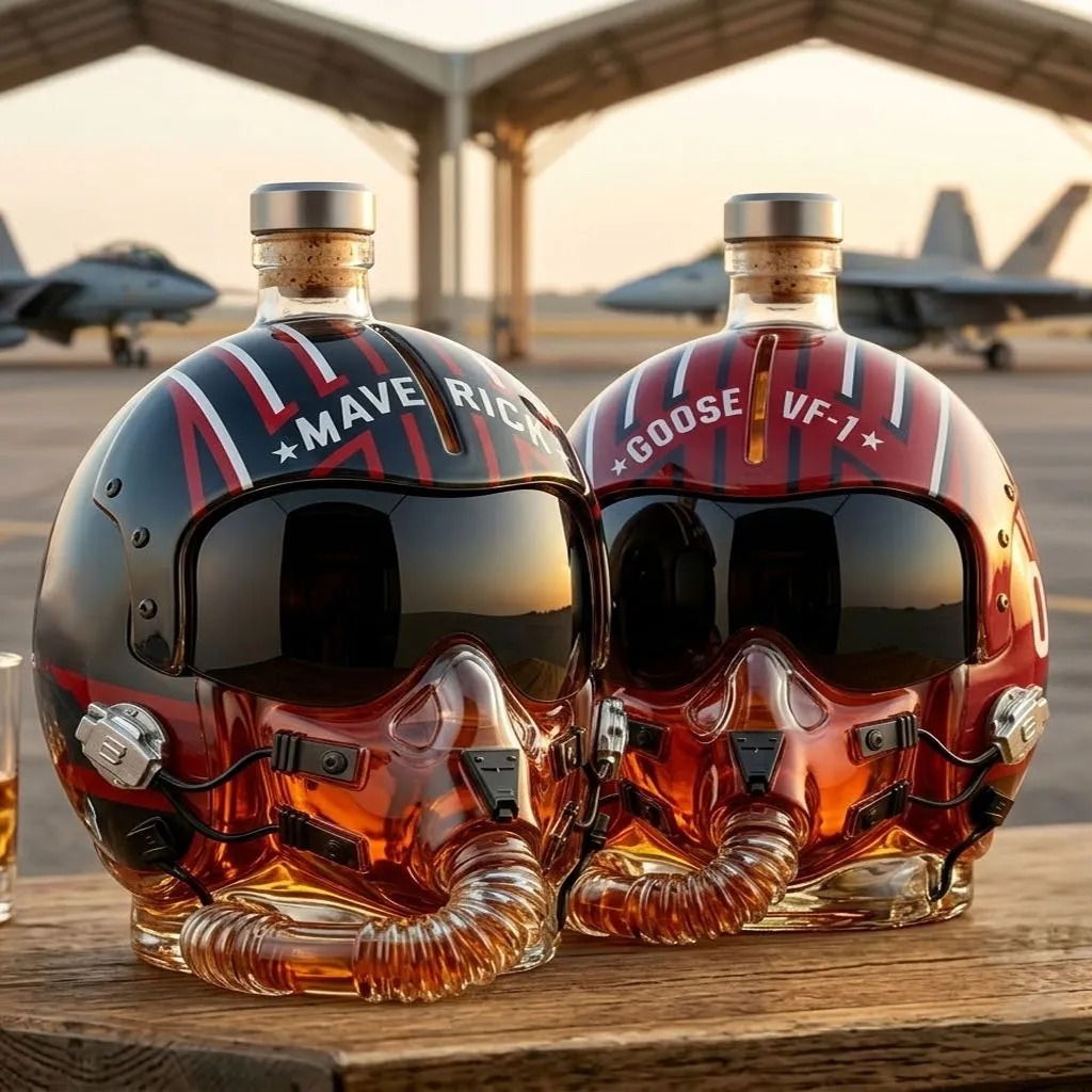 Top Gun 40th Anniversary Executive Flight Helmet Decanter