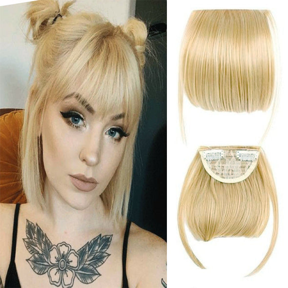 3D Clip-In Bangs Hair Extensions Wig