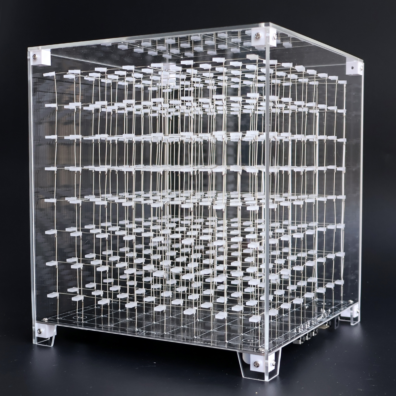 Finished product - iCubeSmart 3D8S Led Cube, No Welding By Buyer
