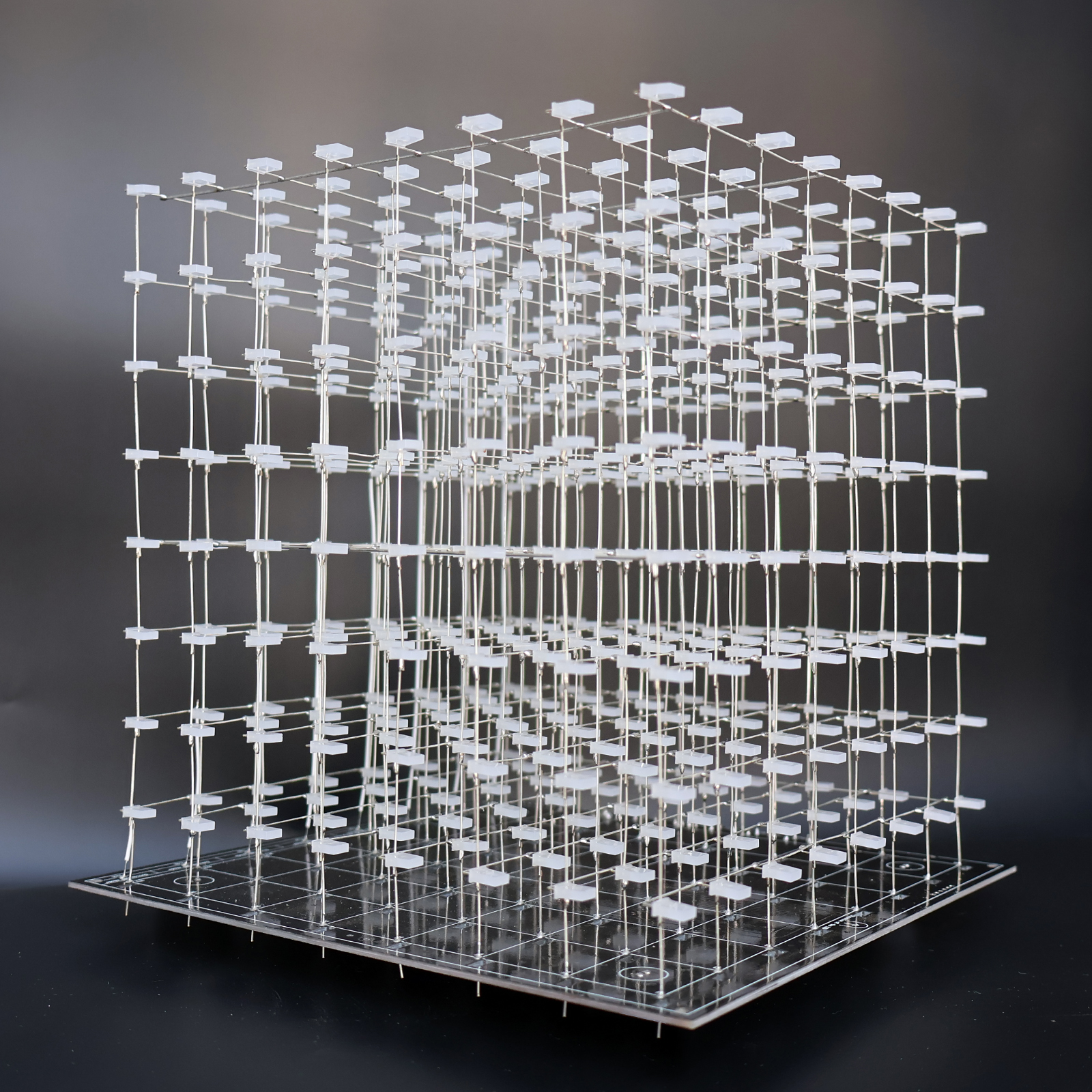 Finished product - iCubeSmart 3D8S Led Cube, No Welding By Buyer