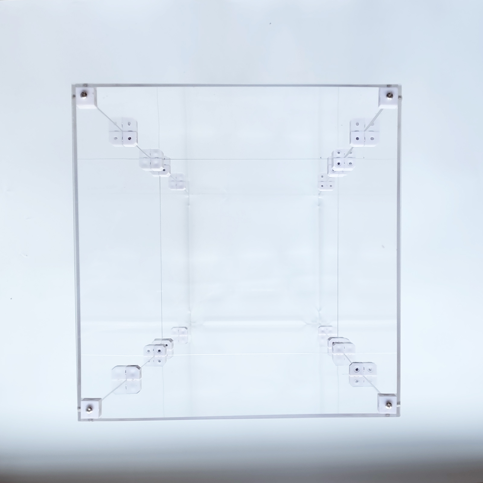 iCubeSmart 8x8x32RGB LED CUBE Transparent Acrylic Case, Only Suitable For iCubeSmart 8x8x32RGB, Size 18x18.5x74cm