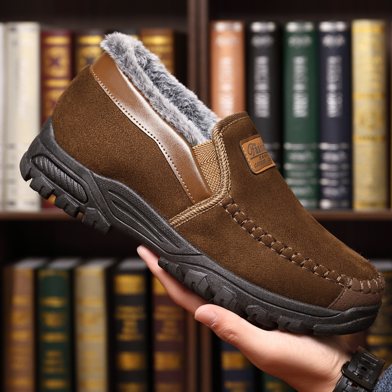 Now 70% Discount-Men's Good arch support Outdoor Warm Lightweight Walking Sneakers