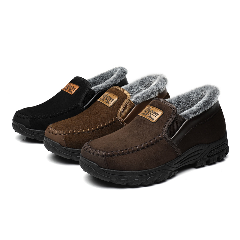 Now 70% Discount-Men's Good arch support Outdoor Warm Lightweight Walking Sneakers