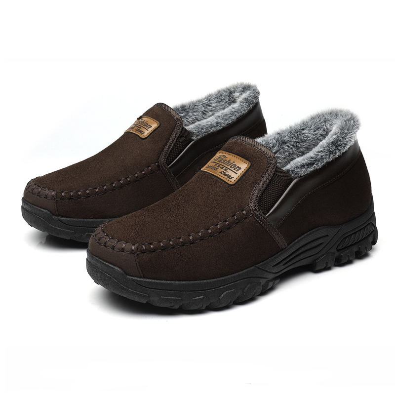 Now 70% Discount-Men's Good arch support Outdoor Warm Lightweight Walking Sneakers