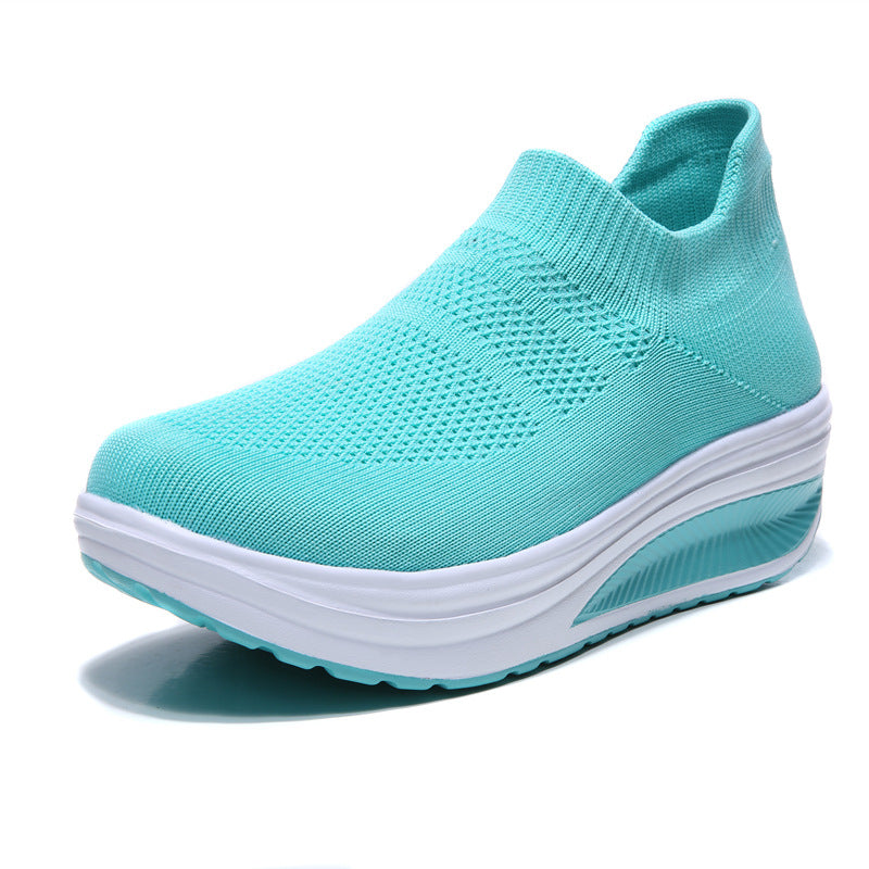 Women's Mesh Breathable Soft Sole Flat Shoes