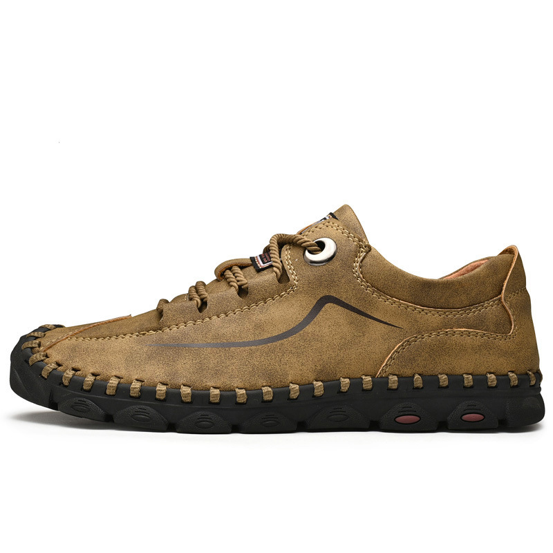 Orthopedic Casual Walking Shoes for Men - Comfortable Breathable with Arch Support, Shock Absorption, and Anti-slip Features