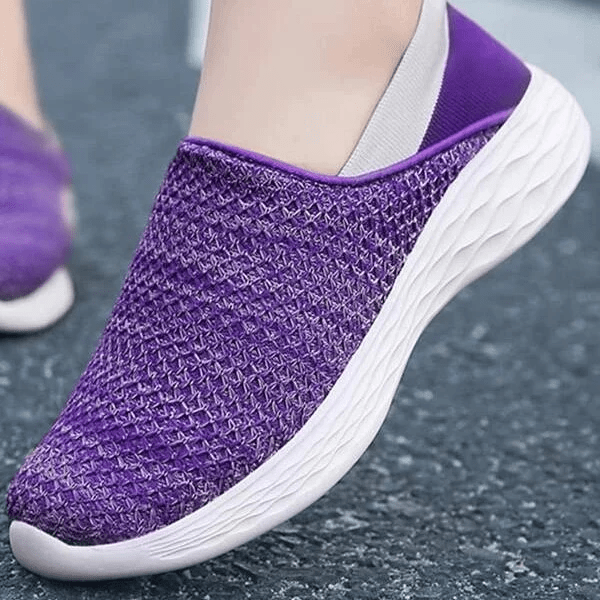 Bag Boho Slip-on Breathable Beehive Upper Orthopedic Plantar Fasciitis Platform Sneaker Shoes