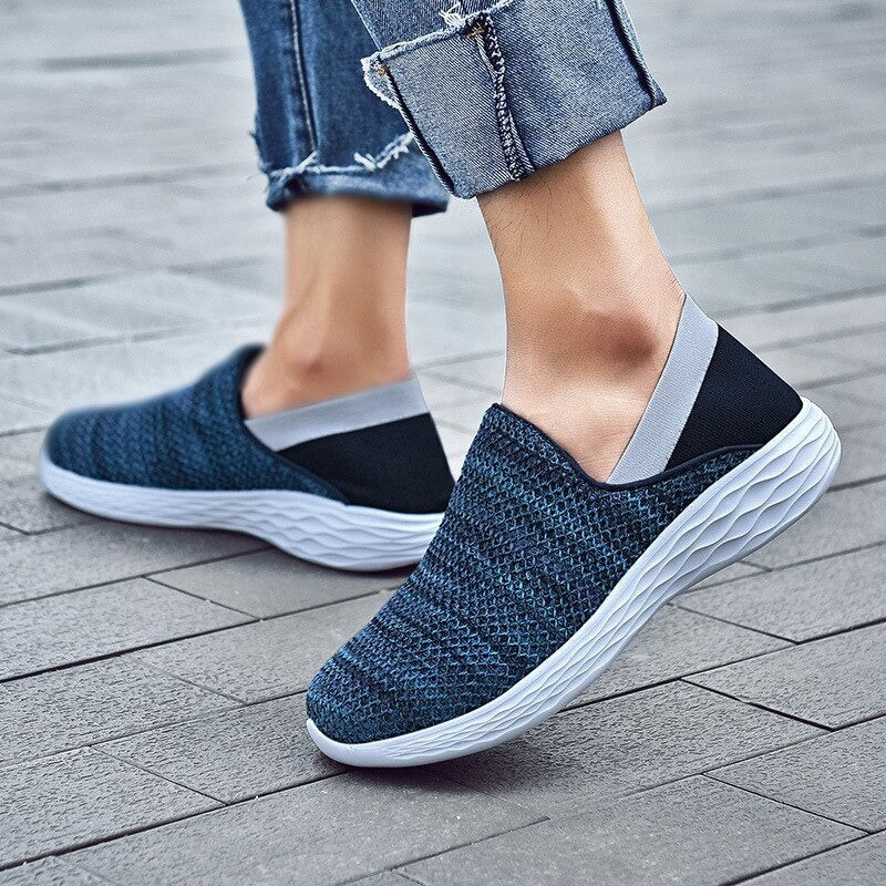 Bag Boho Slip-on Breathable Beehive Upper Orthopedic Plantar Fasciitis Platform Sneaker Shoes