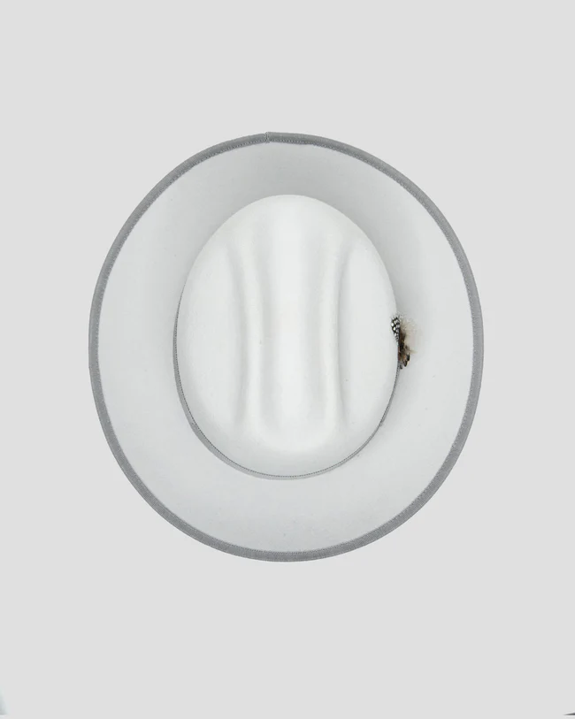 Miller Ranch Fedora Hat - Platinum