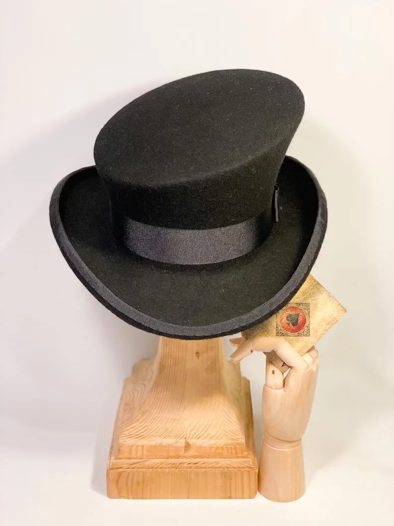 Asymmetric top hat-Black
