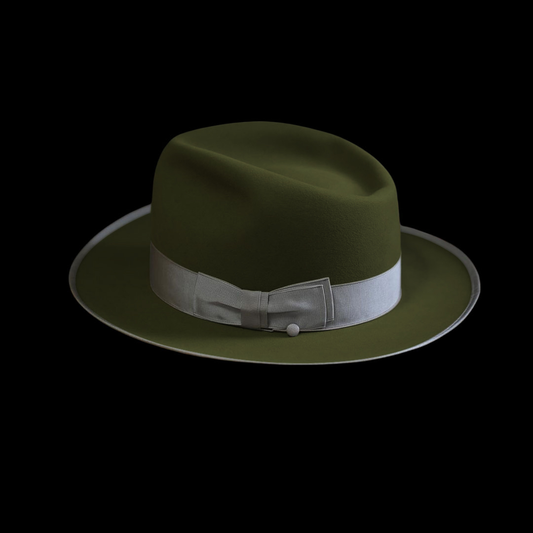 Grey  fedora