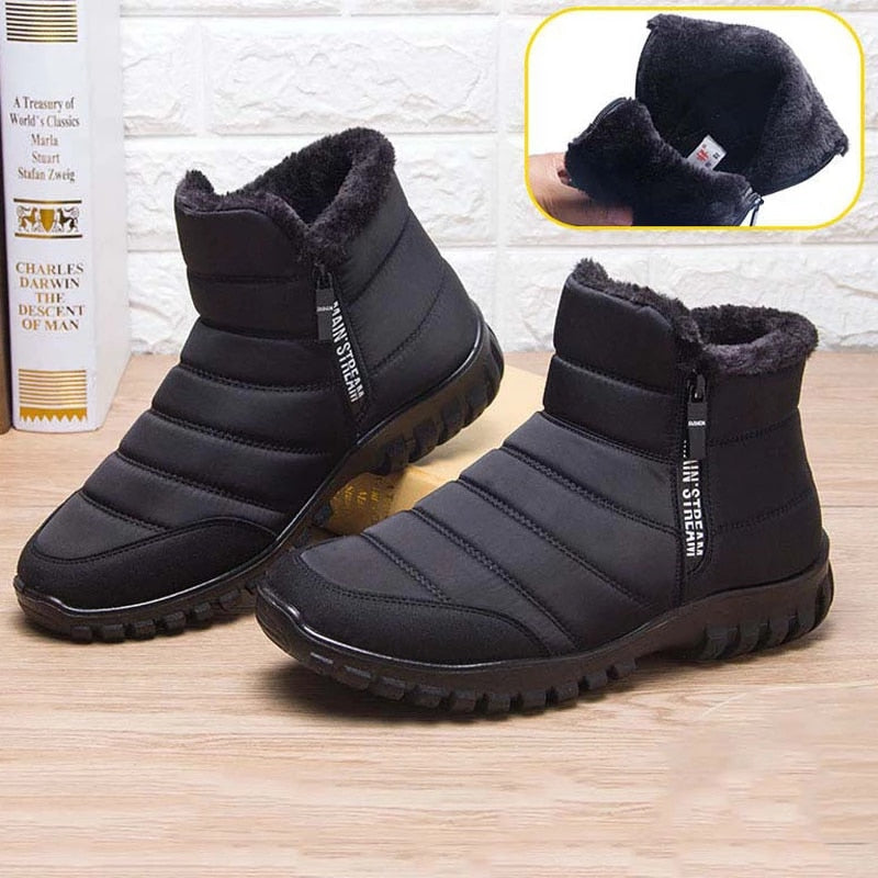 Fur Ankle Boots Orthopedic Shoes Trendy Winter 2022