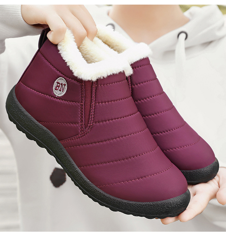 Waterproof Winter Boots - Slip into all-day comfort with no pain, no crushed toes – just pure cozy bliss for hours on end!