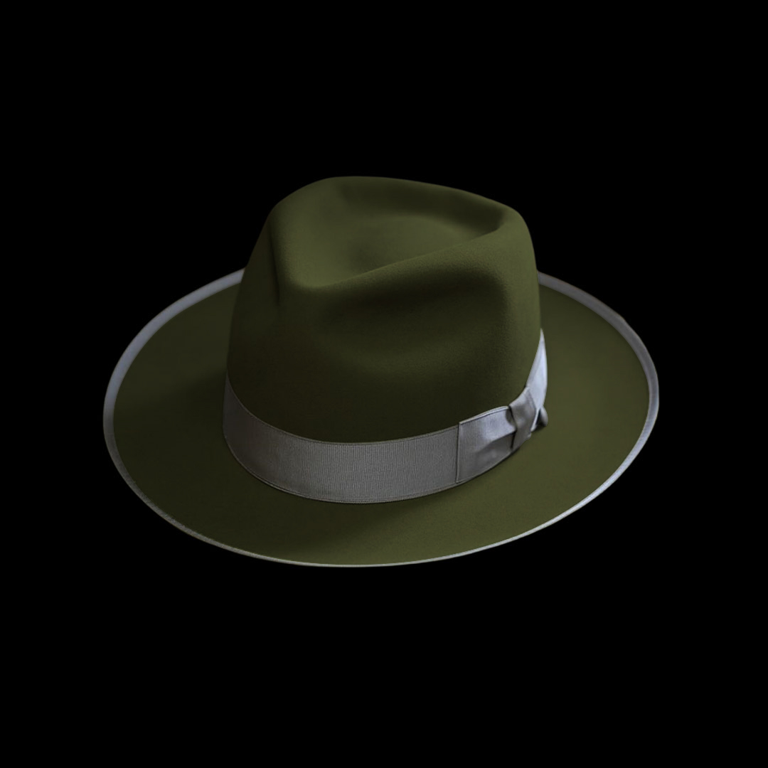 Grey  fedora
