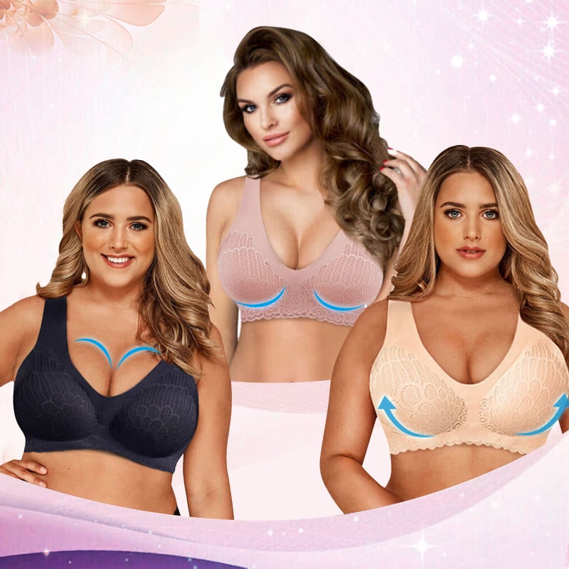 Push Up Wireless Bras
