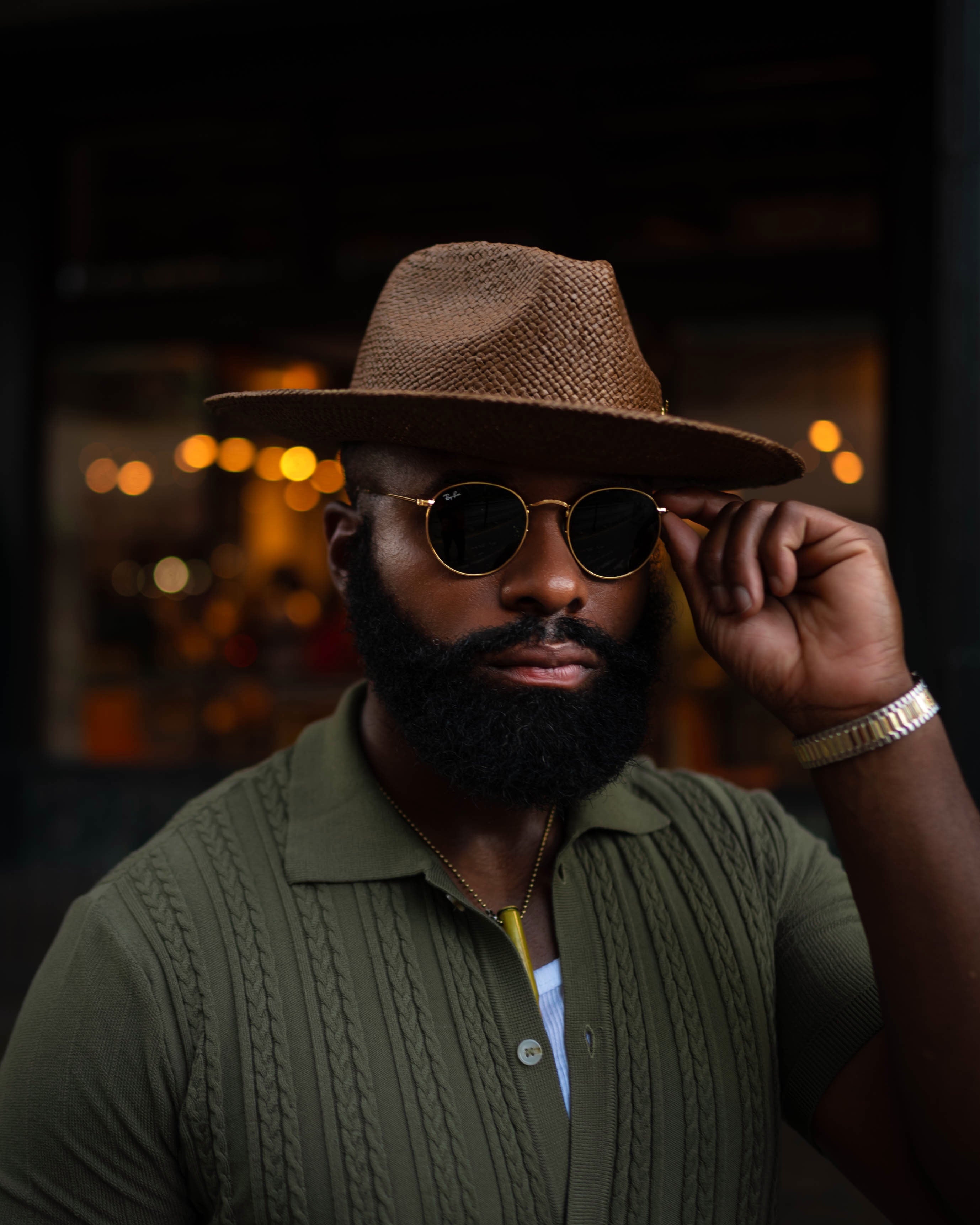 Geoffery Straw Fedora Hat – Toffee