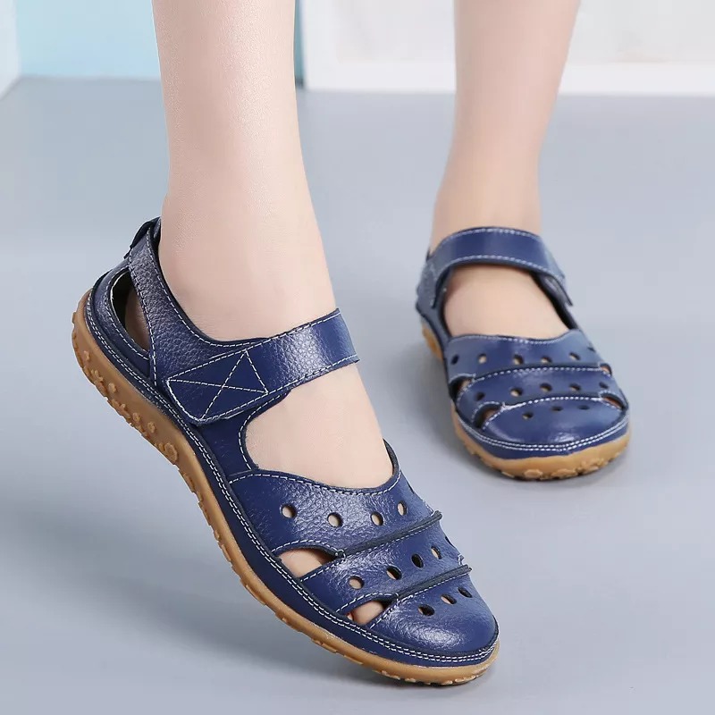 2024 New Hollow Women‘s Comfy Arch Support Waterproof Orthopedic Shoes